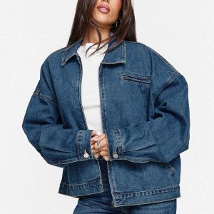 Riina Bomber Jacket Denim