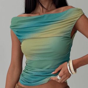 Best Days Ruched Top Multi