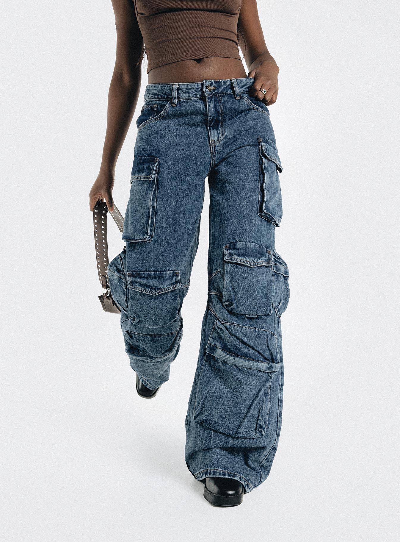 Smokeshow Jeans Blue Denim - Image 8