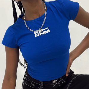 Polly Denim Club Tee Blue