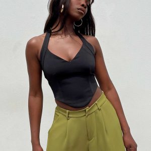 Cinto Halter Top Black