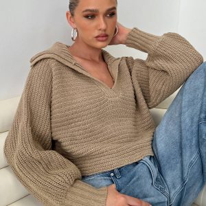 Wester Ribbed Sweater Mocha
