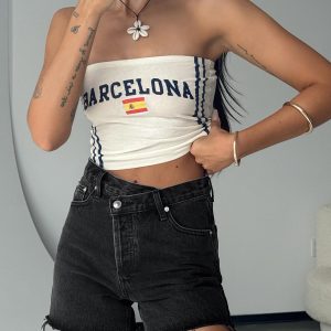 Xena Denim Shorts Black