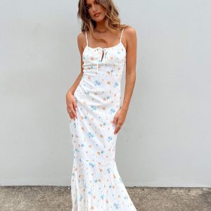 Corith Maxi Dress White / Multi