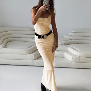 Knox Maxi Dress Peach