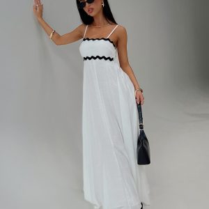 Croxetti Maxi Dress White