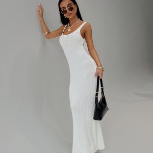 Spirited Maxi Dress White