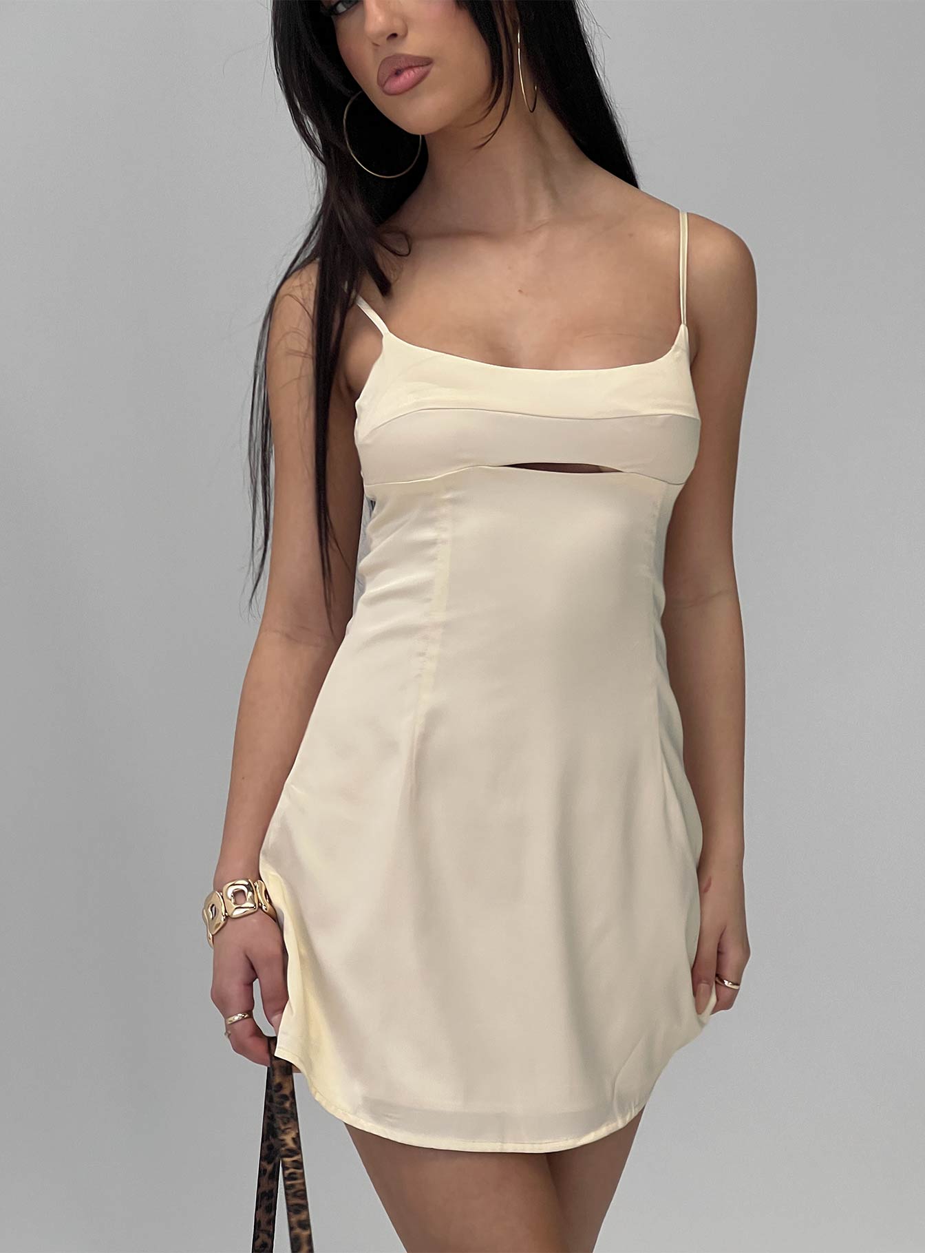 Powell Mini Dress Champagne