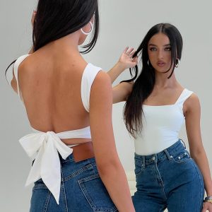 Karissa Bodysuit White