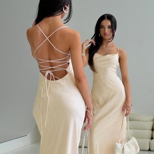 Esti Maxi Dress Champagne