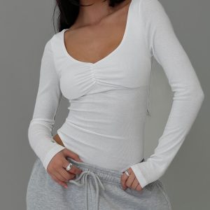 Lunella Bodysuit White