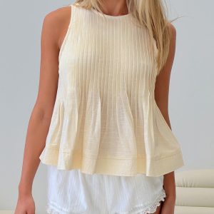 Lavish Life Top Beige
