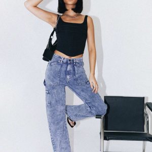 Miami Vice Pant Dark Wash Denim