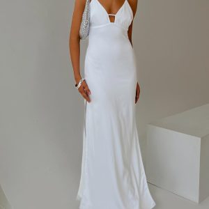 Atheria Maxi Dress White