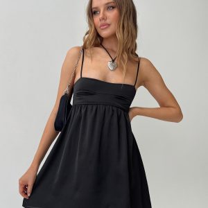 Ortega Mini Dress Black