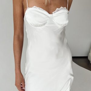 Snowbird Mini Dress White Tall