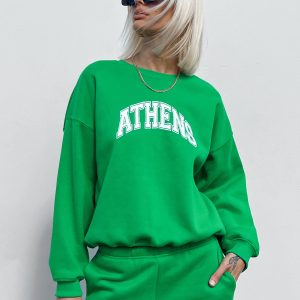 Athens Sweater Green