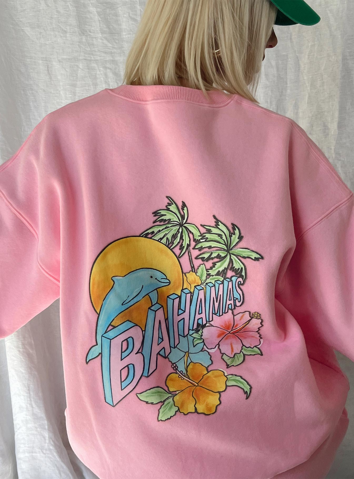 Bahamas Sweatshirt Pink - Image 2