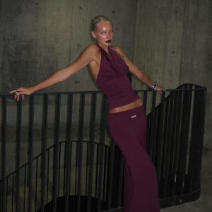 Vanecia Maxi Skirt Purple