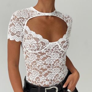 Giallo Bodysuit White