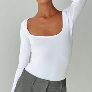 Ellery Bodysuit White