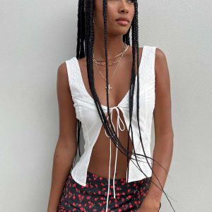 Little Lambs Top Ivory