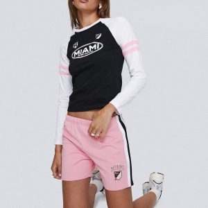 Bend It Athletic Shorts Pink