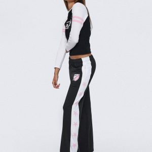 Track Star Pants Black