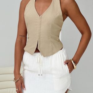 Ogilvie Mini Skirt White