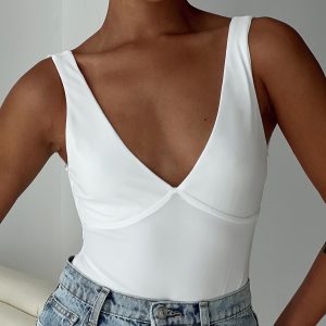 Nellie Bodysuit White