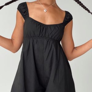 Bridgid Romper Black