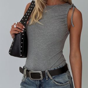 Magnetism Bodysuit Grey