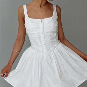 Wild Ideas Mini Dress White