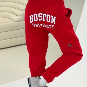BU Sweatpants Red