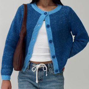Oak Meadow Cardigan Blue