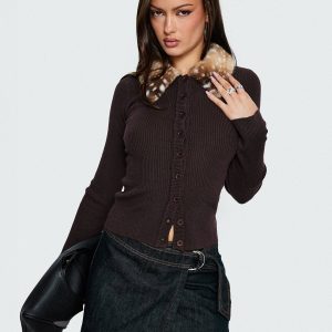 Elinora Wrap Mini Skirt Raw Denim