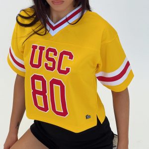 USC Football Jersey Gold