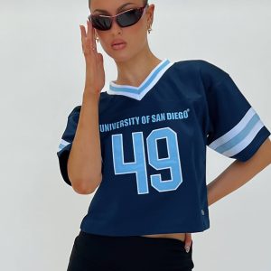 USD Football Jersey Navy