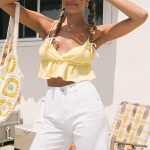 Get It Shorts White Denim