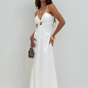 Harkonnen Maxi Dress White
