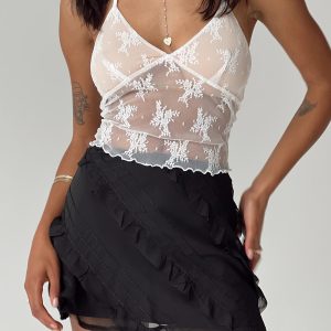 Hasmyn Mini Skirt Black