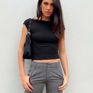 Rosalinda Top Black Lower Impact