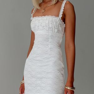 Wignall Mini Dress White