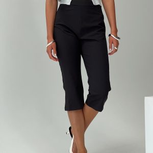 Meadowlark Capri Pants Black