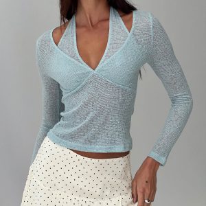 Levitating Long Sleeve Top Blue