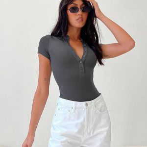 Kandis Bodysuit Grey
