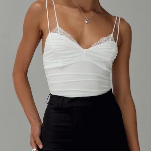 Corella Bodysuit White