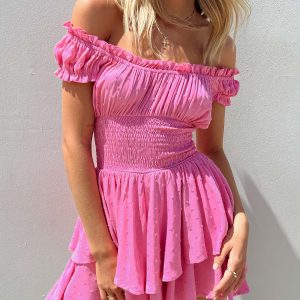 The Love Galore Romper Pink