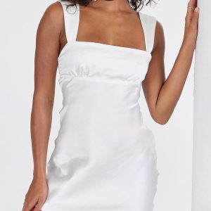 Tracie Mini Dress White