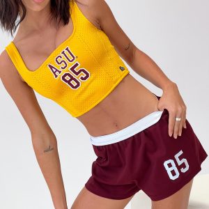 ASU Soffee Shorts Maroon